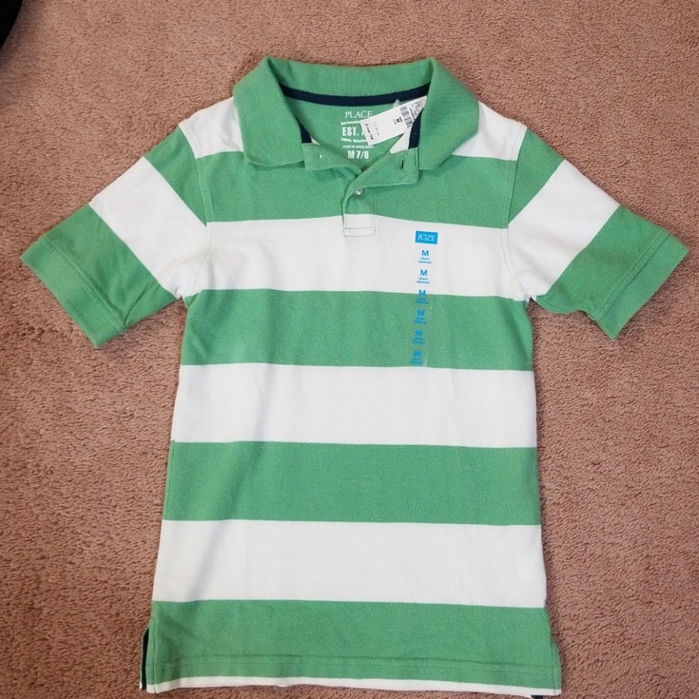 Boys M polo shirt BNWT